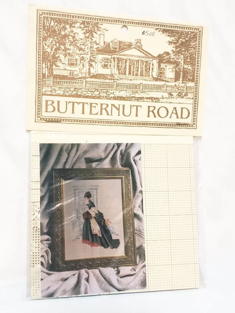 Christmas Visit Counted Cross Stitch Pattern Butternut Road 1991 BR3